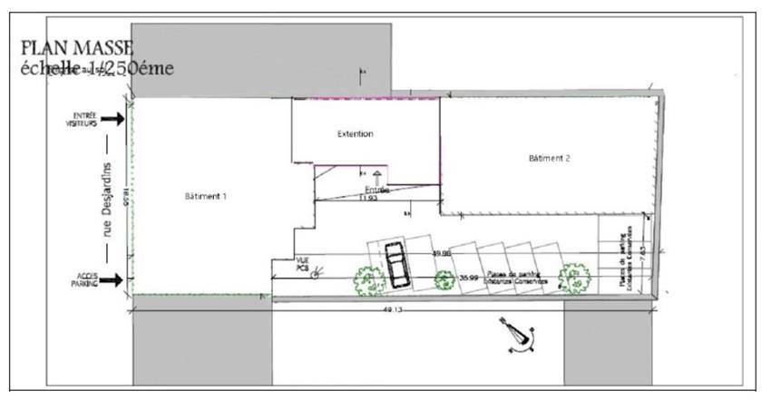 Bureau Location 49100 ANGERS 79 RUE DESJARDINS