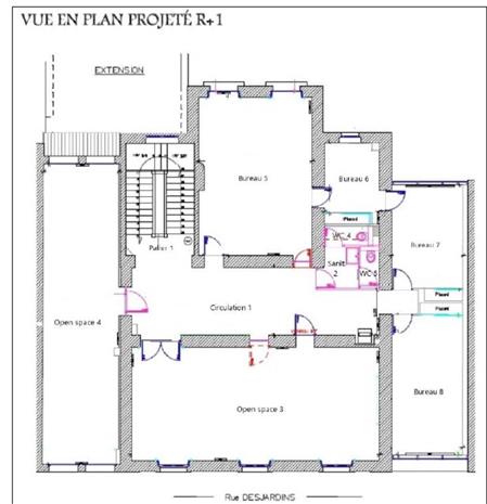 Bureau Location 49100 ANGERS 79 RUE DESJARDINS