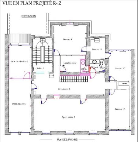 Bureau Location 49100 ANGERS 79 RUE DESJARDINS