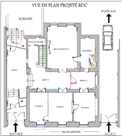 Bureau Location 49100 ANGERS 79 RUE DESJARDINS