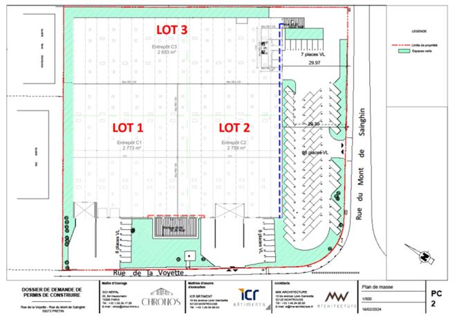 Local d'activités Location 59273 FRETIN