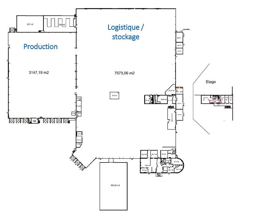 Entrepôt / Local d'activités Vente/Location 53810 CHANGE 29 BOULEVARD GALILEE