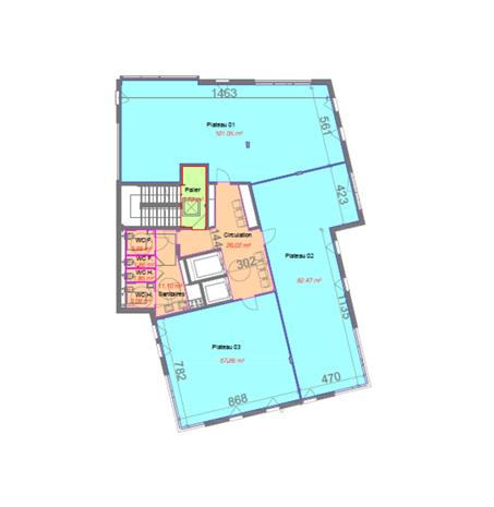 Bureau Location 62300 LENS  RUE EDOUARD BOLLAERT