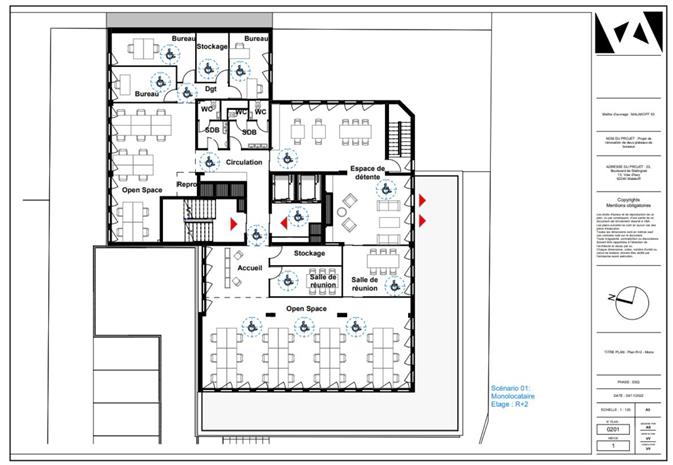 Bureau Location 92240 MALAKOFF