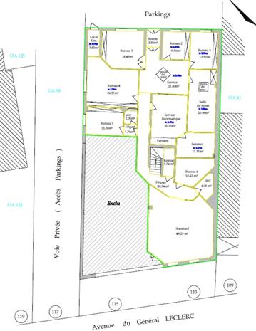 Bureau Vente/Location 33200 BORDEAUX 113 AVENUE DU GENERAL LECLERC