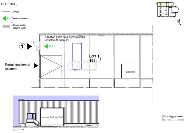 Local d'activités Vente/Location 69400 ARNAS 117 RUE DES TULIPIERS