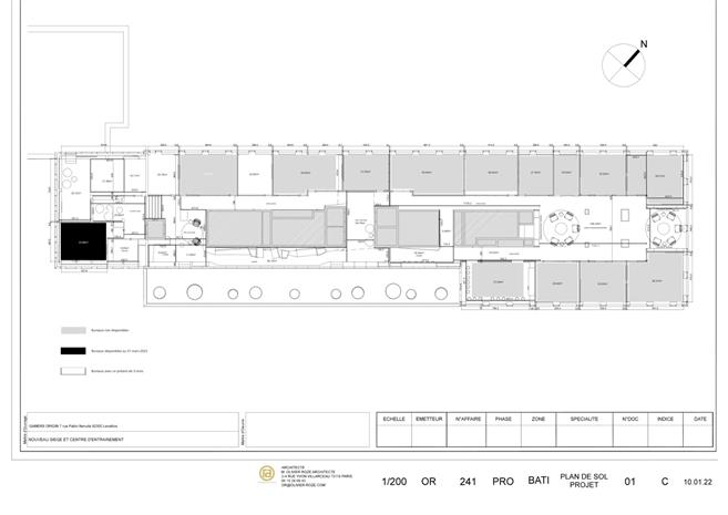Bureau Location 92300 LEVALLOIS PERRET 7 RUE PABLO NERUDA