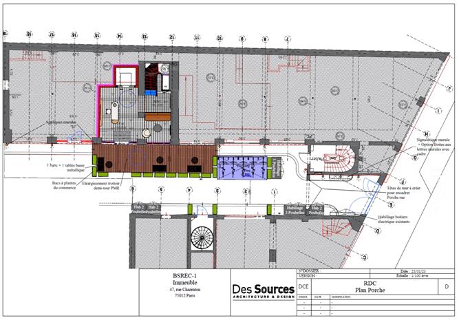 Bureau Location 75012 PARIS 47 RUE DE CHARENTON