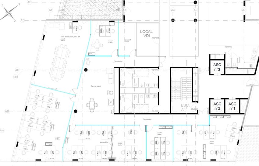 Bureau Location 91300 MASSY 27 AVENUE CARNOT