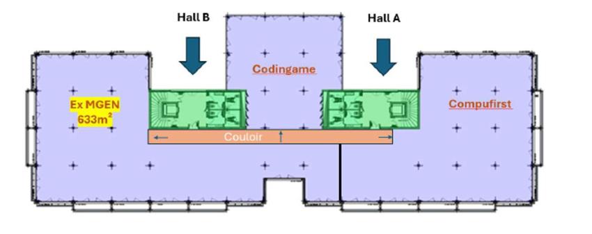 Bureau Location 34000 MONTPELLIER 369 RUE DU MAS DE VERCHANT