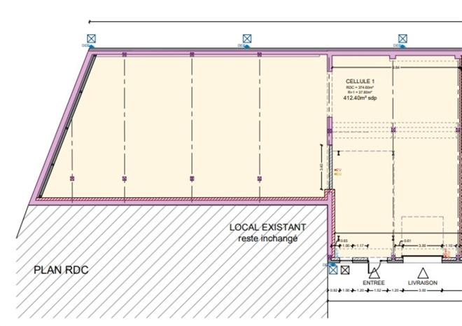 Local d'activités Vente/Location 59260 LEZENNES