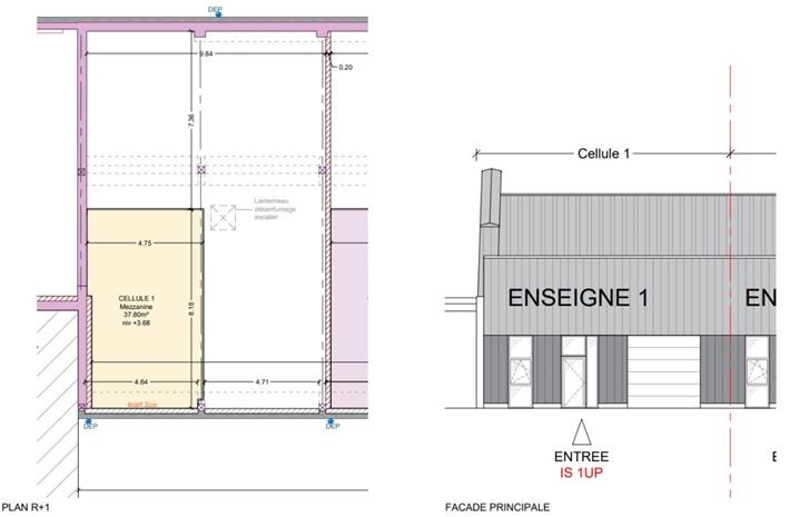 Local d'activités Vente/Location 59260 LEZENNES