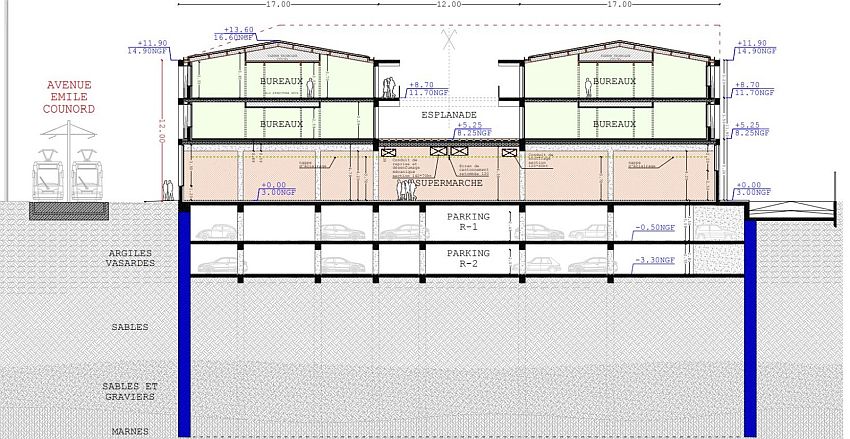 Bureau Vente/Location 33300 BORDEAUX 42 AVENUE EMILE COUNORD