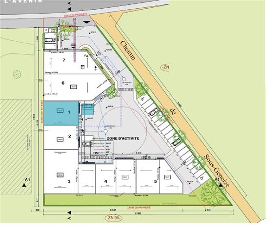 Local d'activités Location 69740 GENAS