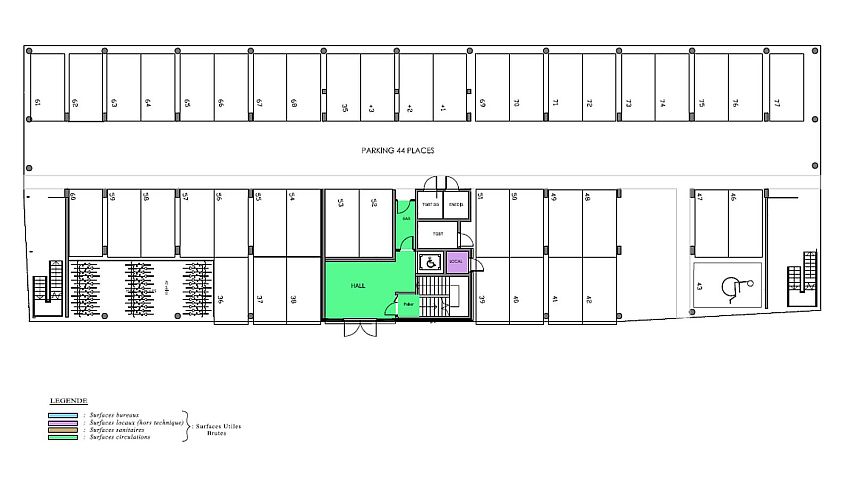 Bureau Location 33185 LE HAILLAN 5 RUE ADRIENNE BOLLAND