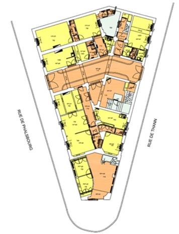 Bureau Location 75017 PARIS 2 RUE DE PHALSBOURG