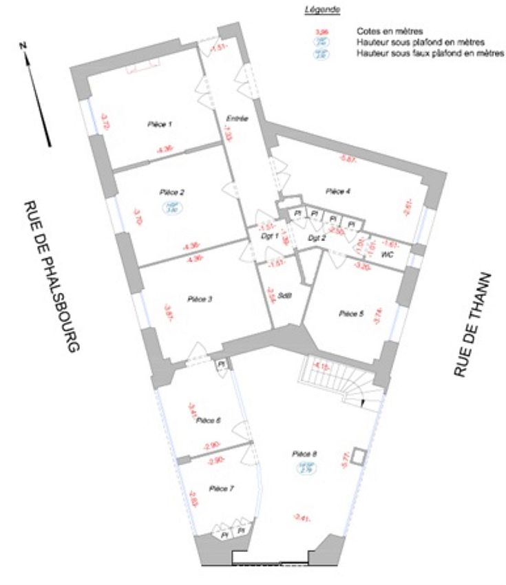 Bureau Location 75017 PARIS 2 RUE DE PHALSBOURG