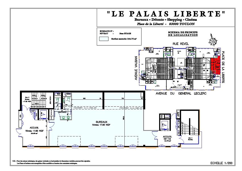 Bureau Location 83000 TOULON