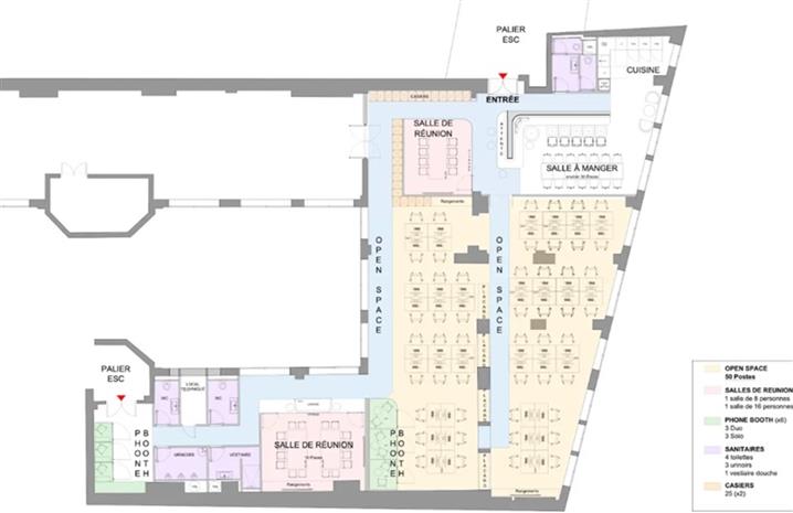 Coworking Location 75002 PARIS