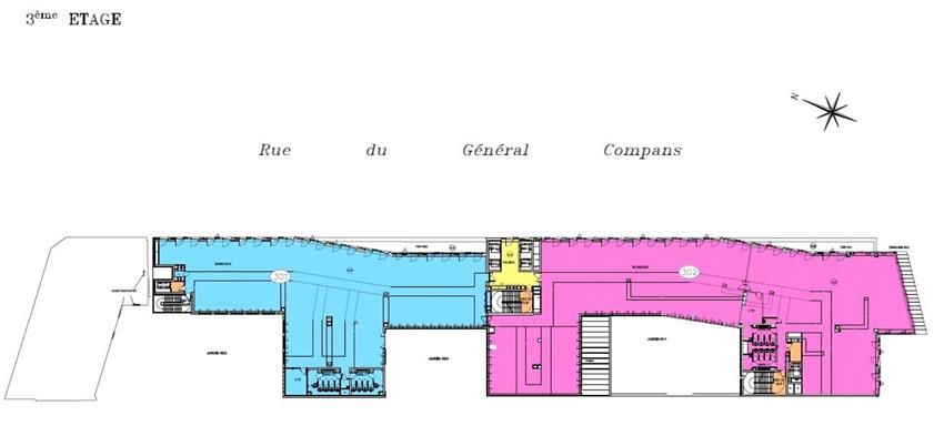 Bureau Location 93500 PANTIN