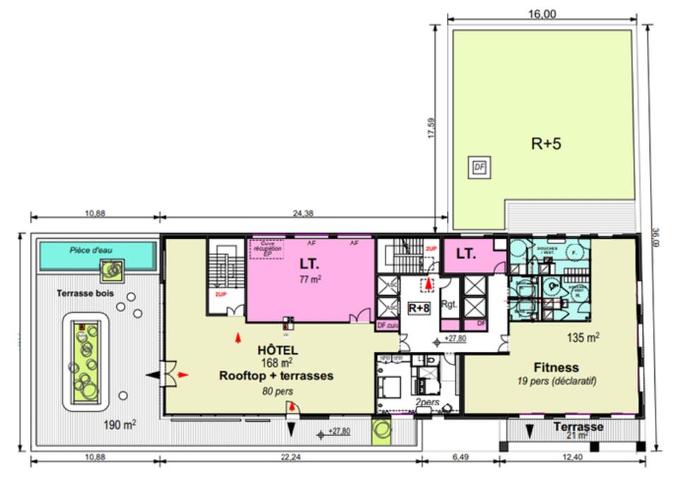 Bureau Location 69007 LYON 81 AVENUE TONY GARNIER