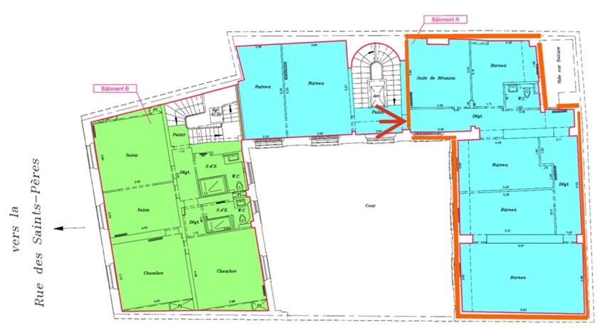 Bureau Location 75006 PARIS