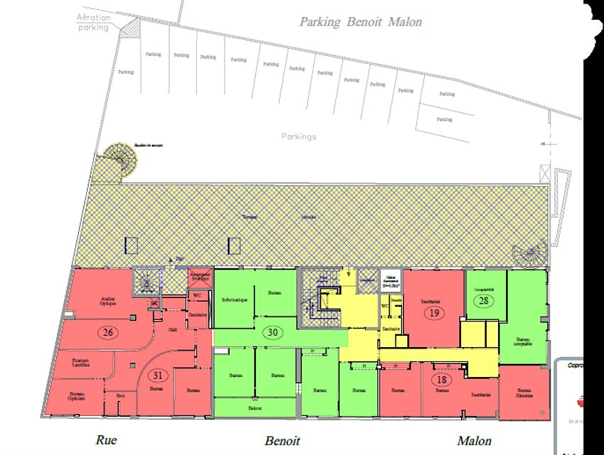 Bureau Vente 42300 ROANNE 19 RUE BENOIT MALON