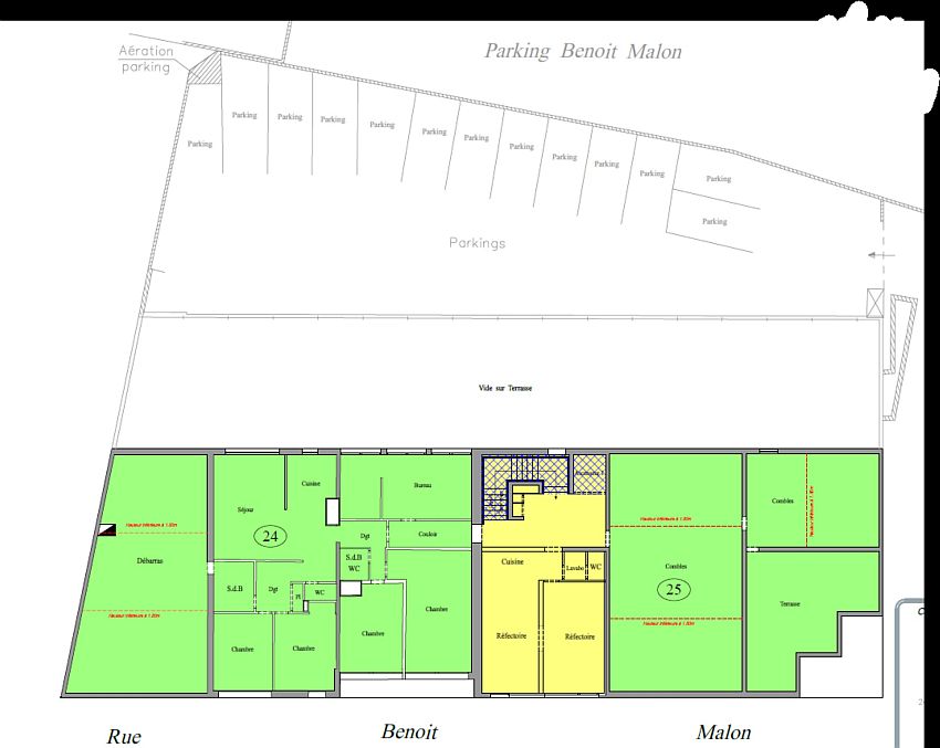 Bureau Vente 42300 ROANNE 19 RUE BENOIT MALON