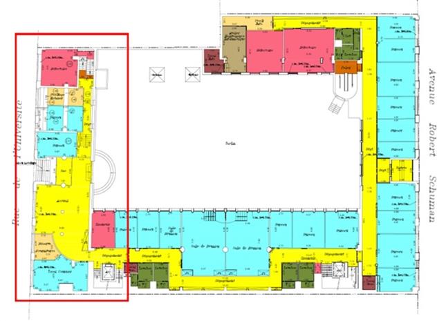 Bureau Location 75007 PARIS 158 RUE DE L'UNIVERSITE