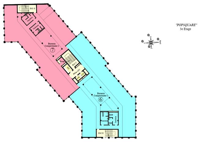 Bureau Location 93300 AUBERVILLIERS