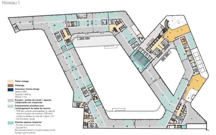 Bureau Location 93400 ST OUEN 7 RUE TOUZET GAILLARD