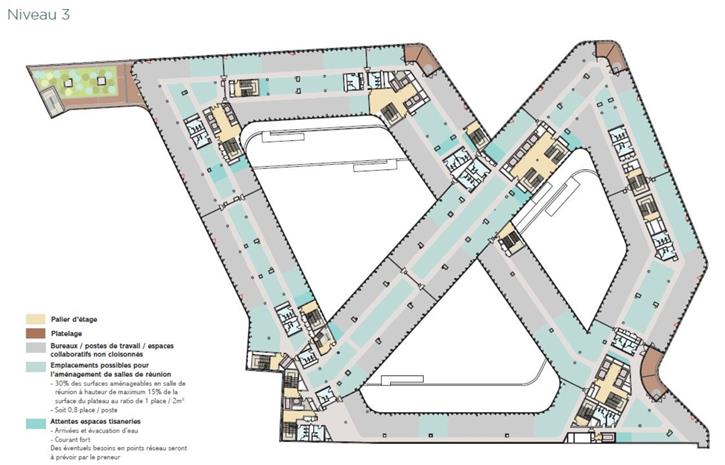 Bureau Location 93400 ST OUEN 7 RUE TOUZET GAILLARD