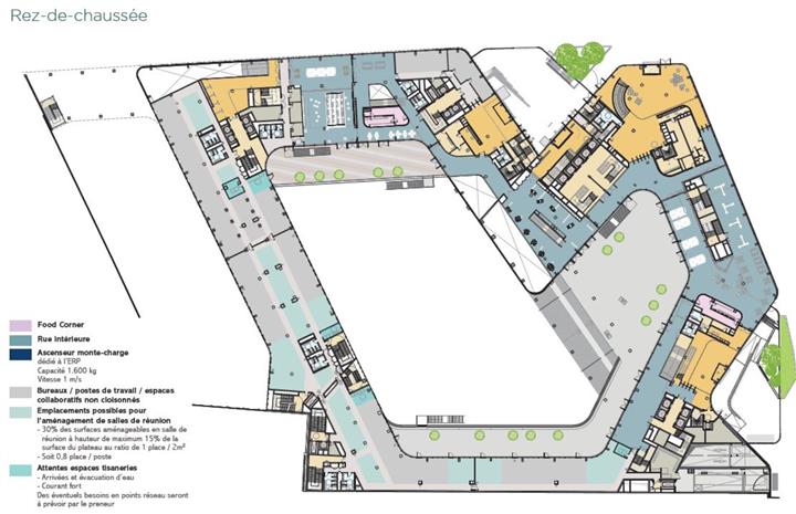 Bureau Location 93400 ST OUEN 7 RUE TOUZET GAILLARD