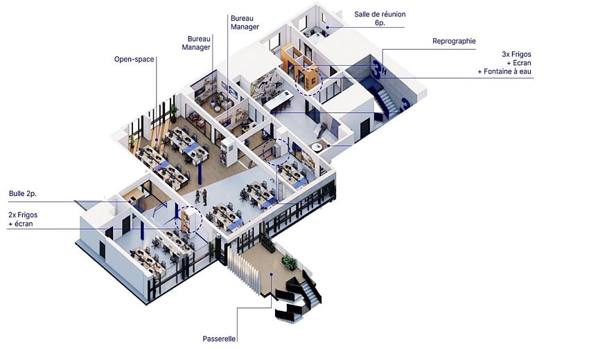 Bureau Location 75004 PARIS 16 RUE SAINT ANTOINE