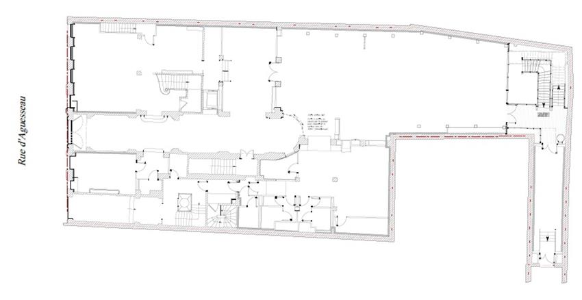 Bureau Location 75008 PARIS 11-11BIS RUE D'AGUESSEAU