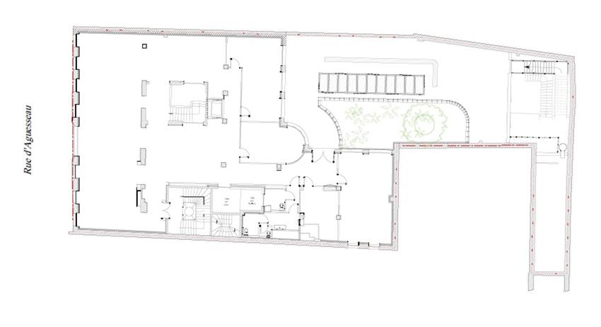 Bureau Location 75008 PARIS 11-11BIS RUE D'AGUESSEAU