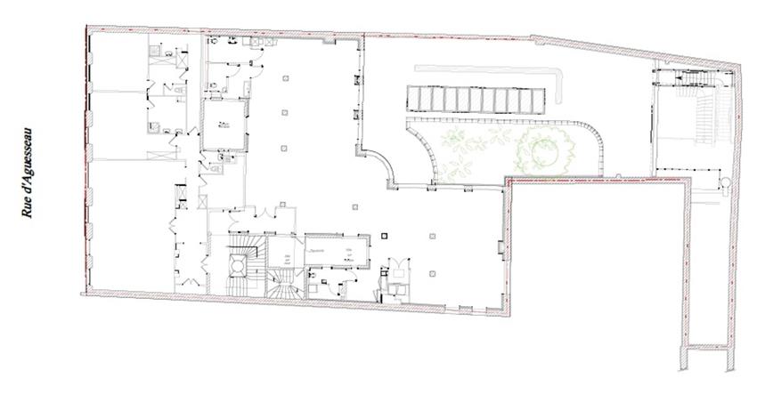 Bureau Location 75008 PARIS 11-11BIS RUE D'AGUESSEAU