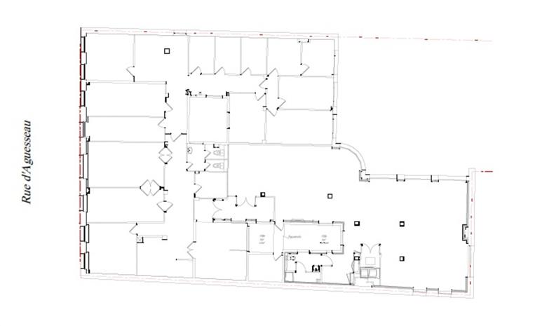 Bureau Location 75008 PARIS 11-11BIS RUE D'AGUESSEAU
