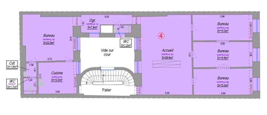 Bureau Location 33000 BORDEAUX 20 ALLEES DE TOURNY