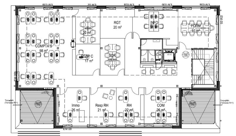 Bureau Vente 59650 VILLENEUVE D'ASCQ