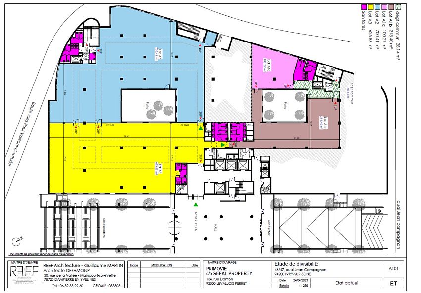 Bureau Location 94200 IVRY SUR SEINE