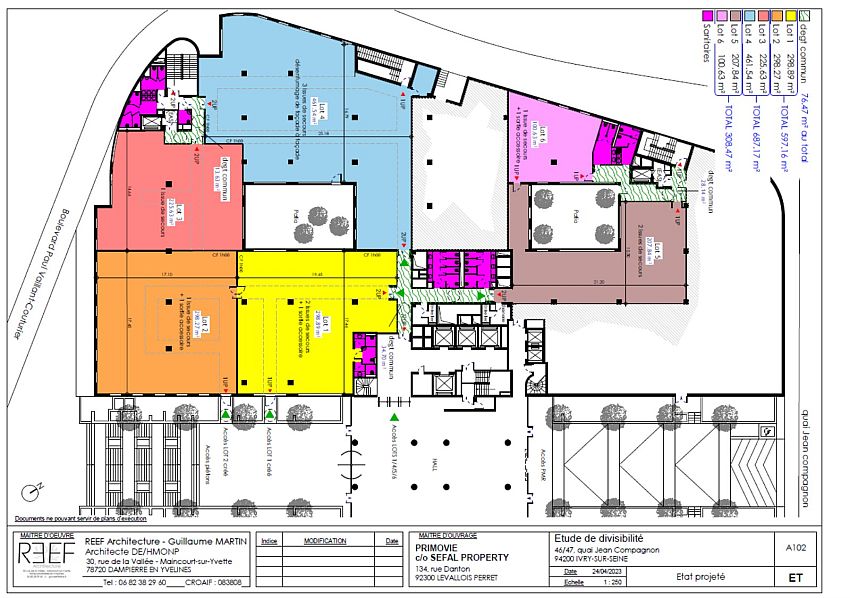 Bureau Location 94200 IVRY SUR SEINE