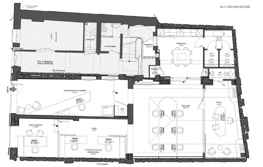 Bureau Location 75006 PARIS