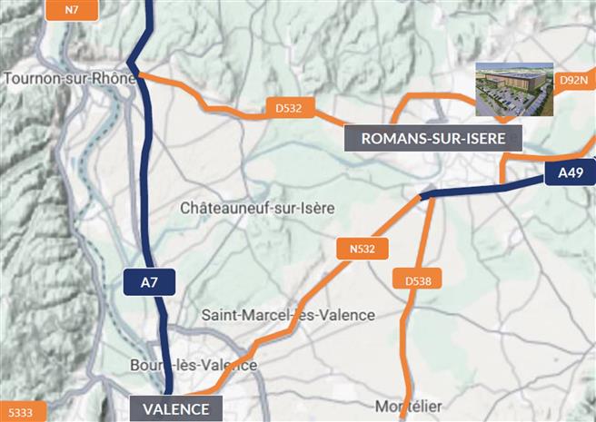 Entrepôt / Local d'activités Location 26100 ROMANS SUR ISERE