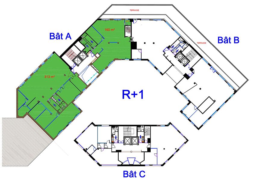 Bureau Location 92100 BOULOGNE BILLANCOURT 77-83 AVENUE EDOUARD VAILLANT