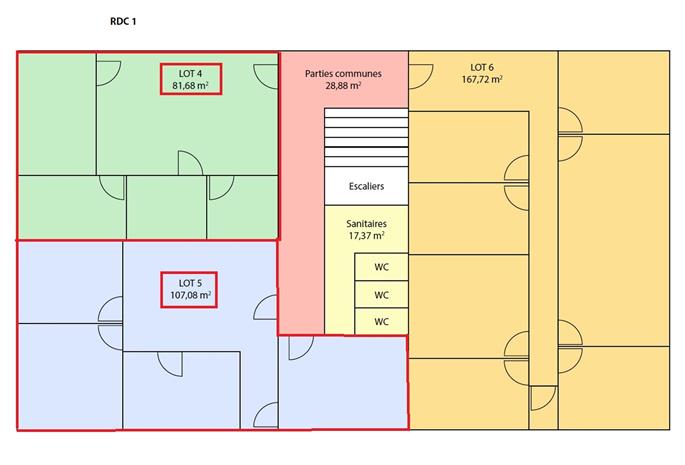 Bureau Location 31100 TOULOUSE 58B CHEMIN DU CHAPITRE