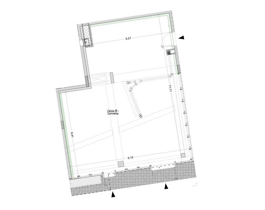 Bureau Location 35000 RENNES 1 RUE PAUL LEREBOURGS PIGEONNIERE