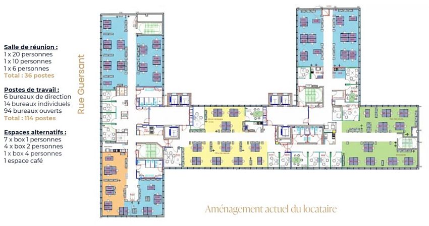 Bureau Location 75017 PARIS 32 RUE GUERSANT