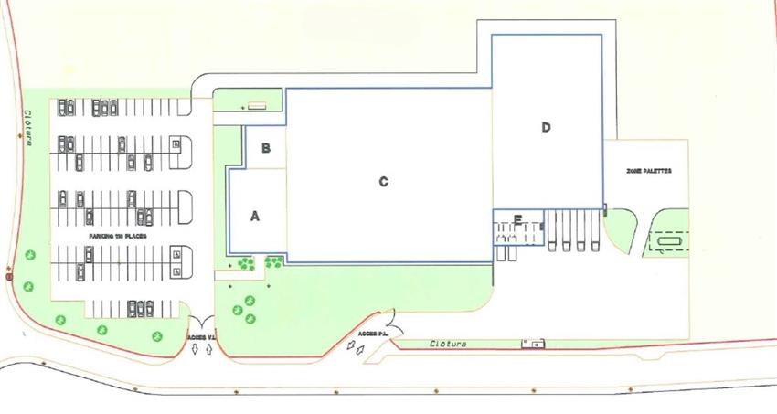 Entrepôt / Local d'activités Location 35150 JANZE