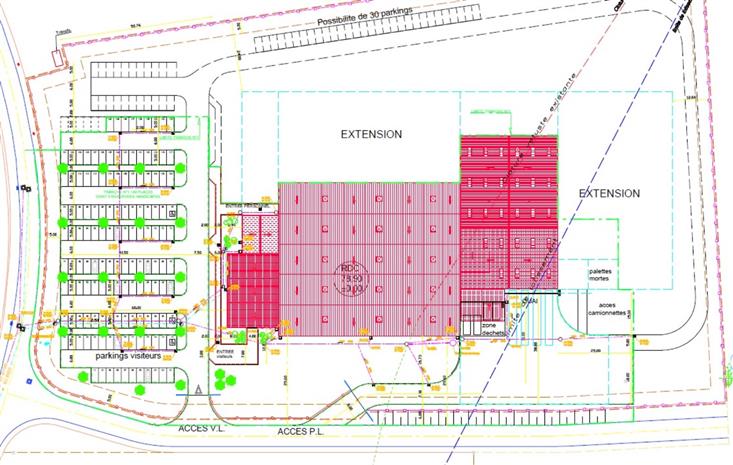 Entrepôt / Local d'activités Location 35150 JANZE